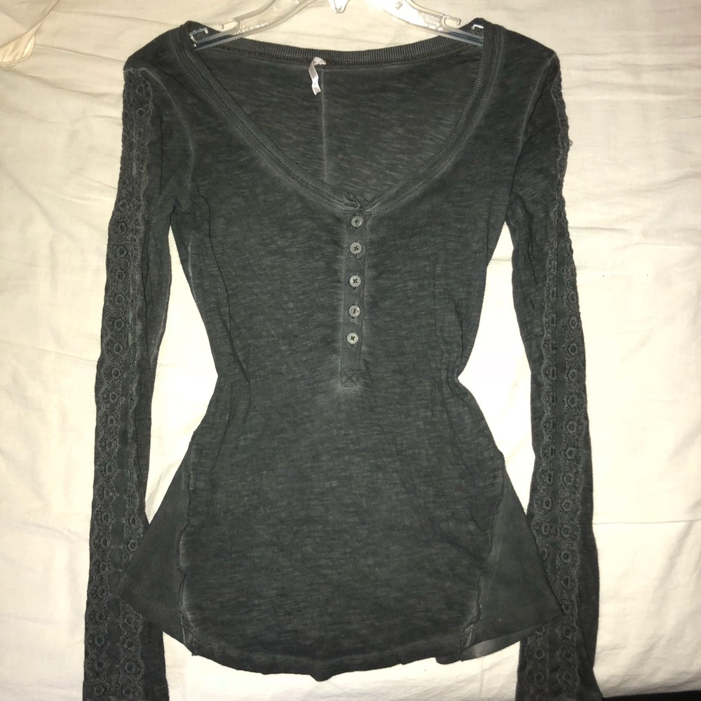 Free People Long Sleeve Shirt size small